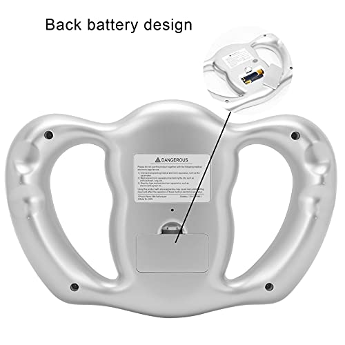 Digital Body Fat Analyzer, Electronic BMI Handheld Body Fat Monitor with LCD Display, Multifunctional Portable Body Fat Measurement Device for Weight Loss, Fitness Monitoring, Personal Health from BHDK