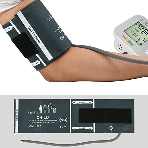 Cosmos Blood Pressure Monitor Replacement Cuff with Metal Air Hose Connector for Blood Pressure Monitor and Machine for 18-26 cm Upper Arm Circumference (Child Size) by Cosmos