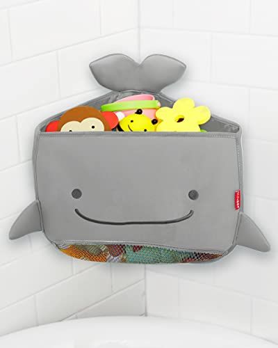 Skip Hop Bath Toy Storage, Moby Corner Hang Toy Organizer, Grey by Skip Hop