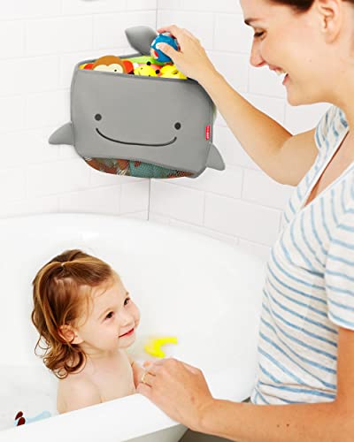 Skip Hop Bath Toy Storage, Moby Corner Hang Toy Organizer, Grey by Skip Hop