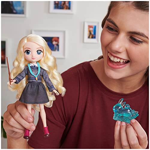 Wizarding World Harry Potter, 8-inch Luna Lovegood Gift Set with 2 Outfits, 5 Doll Accessories, Kids Toys for Ages 5 and up from Spin Master
