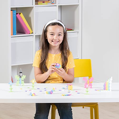 PLUS PLUS â Open Play Tube â 240 Piece Pastel Color Mix â Construction Building STEM | STEAM Toy, Interlocking Mini Puzzle Blocks for Kids by Plus-Plus