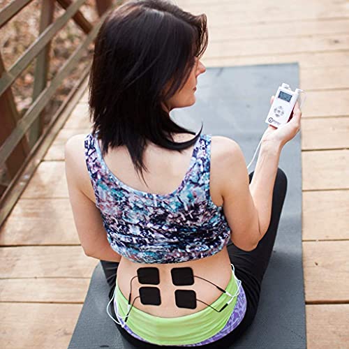 iReliev TENS Unit Muscle Stimulator Combination with Premium Carry Case - TENS for Pain Relief & Arthritis - EMS for Muscle Strength, Recovery, Relaxation - Back, Shoulder, Abdomen, Leg, Knee, & More by iReliev
