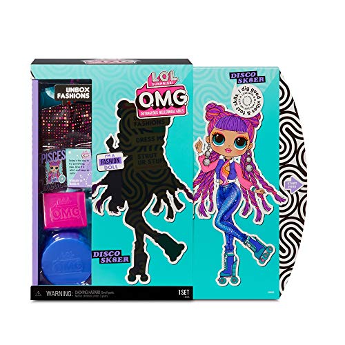L.O.L. Surprise! O.M.G. Series 3 Roller Chick Fashion Doll with 20 Surprises by MGA Entertainment