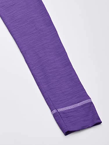 Hanes Little Girls' Slub Jersey Full Zip Jacket, Purple Crush, X-Small from Hanes Women's Activewear