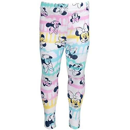 Disney Minnie Mouse Toddler Girls Graphic T-Shirt & Leggings Set Blue/Pink 5T from Bentex Group, Inc.
