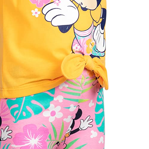 Disney Minnie Mouse Baby Girls Graphic T-Shirt & Shorts Set Orange 18 Months from Bentex Group, Inc.