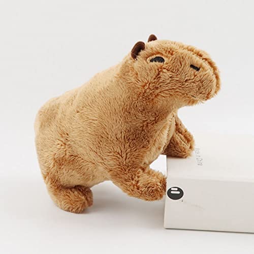 Mixdameny 7.8 in Capybara Stuffed Animal,Cute Cartoon Animal Doll Super Soft Plush Figure Toy Gifts for Children from yangzhou