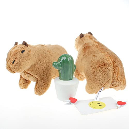Mixdameny 7.8 in Capybara Stuffed Animal,Cute Cartoon Animal Doll Super Soft Plush Figure Toy Gifts for Children from yangzhou