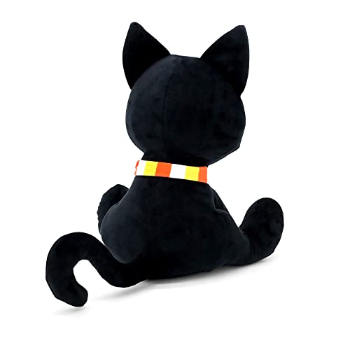 Plushible Halloween Plush - Cat Stuffed Animals - Cute Halloween Decor - Black Cats Plushie Toys - Animal Plushies Toy and Fall Decorations - Small 8 Inch - Candy Corn Cory from Plushible