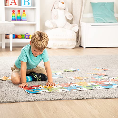 Melissa & Doug Farm Number Jumbo Floor Puzzle (24 pcs, 2 x 3 feet) from Melissa & Doug