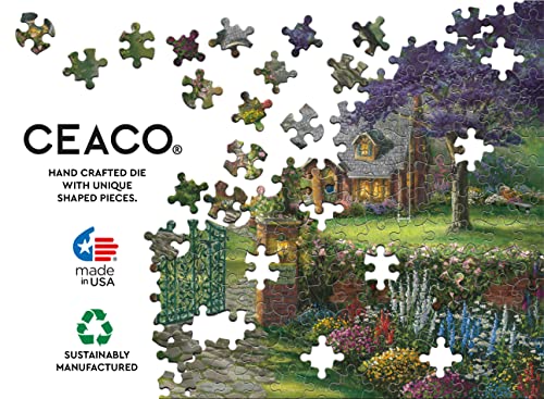 Ceaco - Thomas Kinkade - Inspirations - Hummingbird Cottage - 300 Piece Jigsaw Puzzle from Ceaco