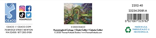 Ceaco - Thomas Kinkade - Inspirations - Hummingbird Cottage - 300 Piece Jigsaw Puzzle from Ceaco