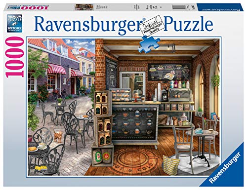 RavensburgerÂ Quaint CafÃ© 1000 Piece Jigsaw Puzzle for Adults - 16805 - Every Piece is Unique, Softclick Technology Means Pieces Fit Together Perfectly by Ravensburger