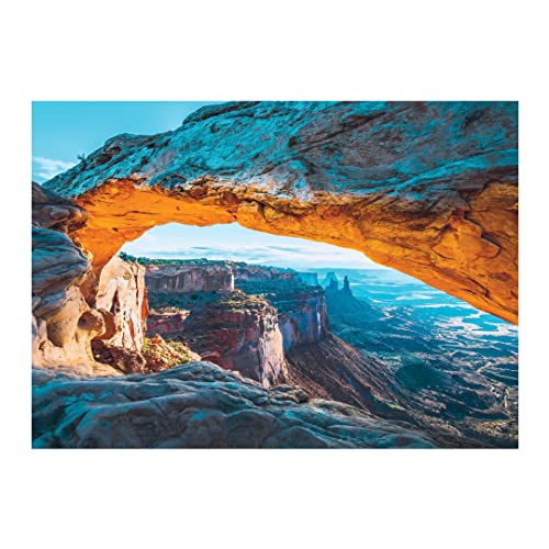 Puzzle Posse - 1000 Piece Jigsaw Puzzle for Adults - Mesa Arch Sunrise, Utah - Fun, Hard, Challenging Summer Puzzle with Natural Scenery from Puzzle Posse