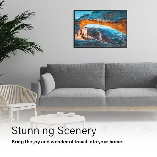 Puzzle Posse - 1000 Piece Jigsaw Puzzle for Adults - Mesa Arch Sunrise, Utah - Fun, Hard, Challenging Summer Puzzle with Natural Scenery from Puzzle Posse