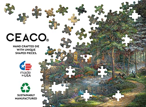 Ceaco - Thomas Kinkade - Willow Wood Chapel - 1000 Piece Jigsaw Puzzle from Ceaco