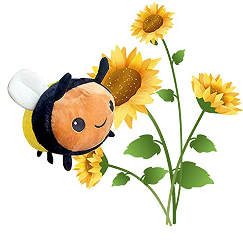 Bumblebee Plush Toysï¼Cute Bee Stuffed Animal Plush Pillowï¼bee Plush Toysï¼Children's Gift Home Decorationï¼11.1 inchesï¼ by Hei Ha