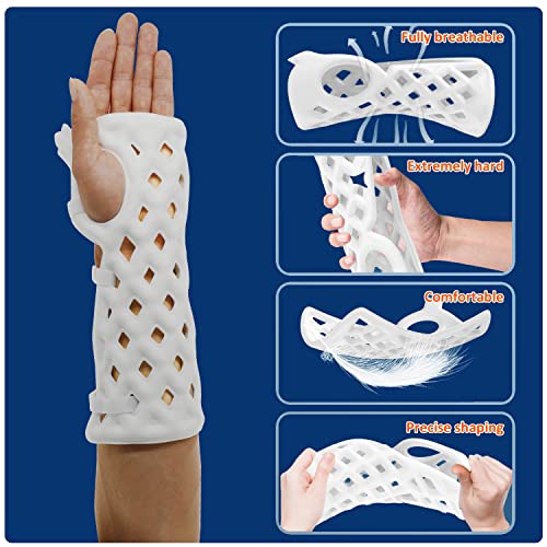 CHAMPK Wrist Brace, Resting hand splint. Suitable for Correction Left/Right hand sports fractures and post operative rehabilitation Fixed. New medical products. (Small by 