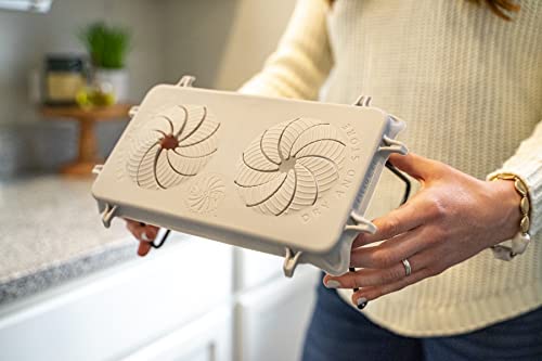 EZ Bottle Dry and Store - Cleaner Safer Counter Free Baby Bottle Drying Rack. No Tools Required Installs in Minutes Without Damaging Cabinetsâ3 Rack Designâ2 Spiral Drying Racks 1 Slotted Drying Rack by EZ Bottle Dry and Store