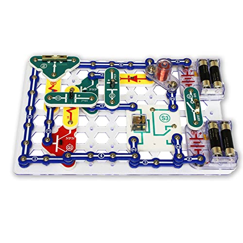 Elenco Snap Circuits Extreme SC-750 Electronics Exploration Kit | Over 750 Projects | Full Color Project Manual | 80+ Snap Circuits Parts | STEM Educational Toy For Kids 8+ from Elenco Electronics Inc