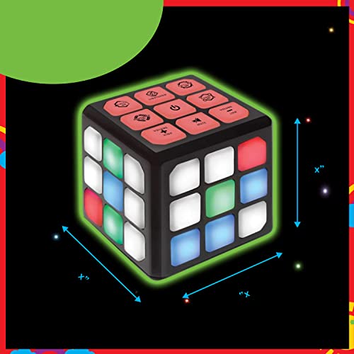 Flashing Cube Electronic Memory & Brain Game | 4-in-1 Handheld Game for Kids | STEM Toy for Kids Boys and Girls | Fun Gift Toy for Kids Ages 6-12 Years Old from Winning Fingers