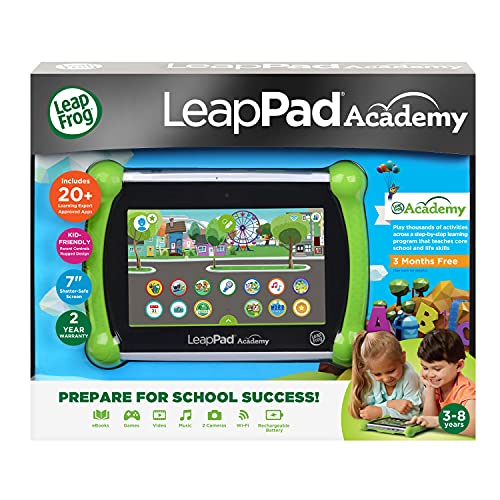 LeapFrog LeapPad Academy Kidsâ Learning Tablet, Green from Vtech