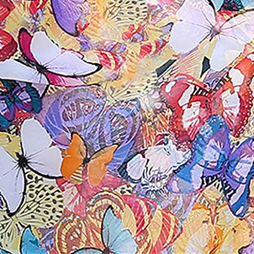 Kids Girls Summer Straps Jumpsuits Piece Pants Clothing 3-14 Years Old Child Bohemia Butterfly Ruched Jumpsuit (7-8 Years Old, Multicolor) by 