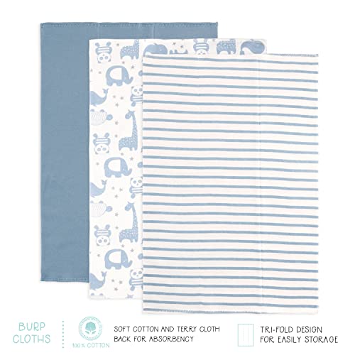 The Peanutshell 23 Piece Newborn Clothes Set for Baby Boys | Layette Gift Set Blue by 