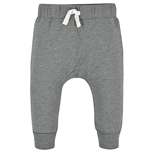 Gerber Baby Boys' Toddler 3-Pack Jogger Pants, Navy/Gray, 0-3 Months by Gerber