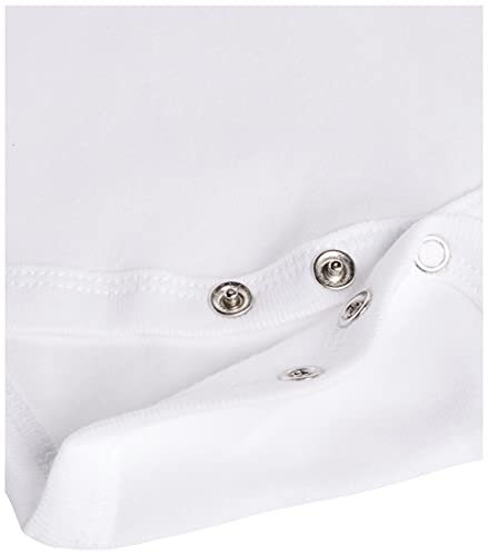 Gerber Baby 5-pack Or 15 Multi Size Organic Short Sleeve Onesies Bodysuits infant and toddler bodysuits, White 5 Pack, 12 Months US by GERLO