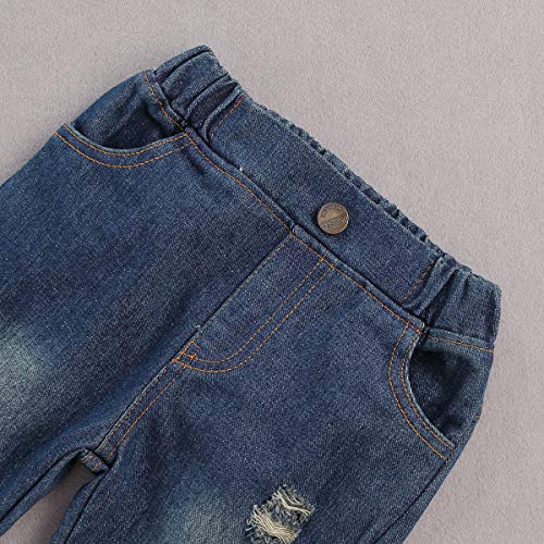 Toddler Baby Boy Outfits Hoodie Sweatshirts & Jeans Clothes Set Fall Winter 6 9 12 18 24 Months (A-Green , 18-24 Months ) from fhutpw