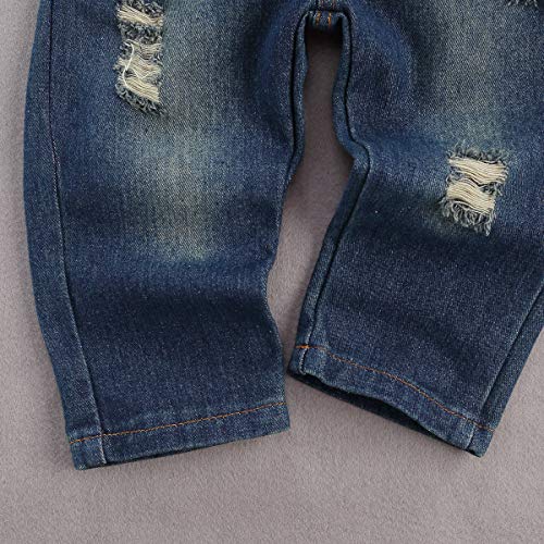 Toddler Baby Boy Outfits Hoodie Sweatshirts & Jeans Clothes Set Fall Winter 6 9 12 18 24 Months (A-Green , 18-24 Months ) from fhutpw