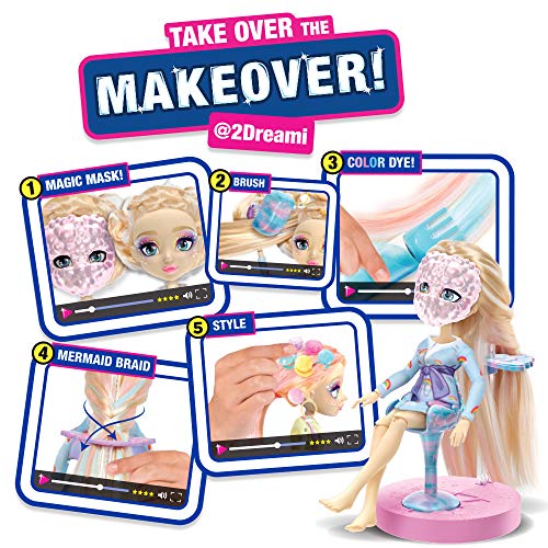 Failfix 2Dreami Epic Color 'N' Style Makeover Doll Pack - 8.5" Fashion Doll from Moose Toys