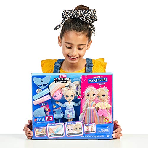 Failfix 2Dreami Epic Color 'N' Style Makeover Doll Pack - 8.5" Fashion Doll from Moose Toys