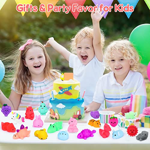 85PCS Mochi Squishy Toys Kid Party Favors Animal Mini Squishies Stress Relief Toy Bulk Birthday Xmas Gift Treasure Box Toy Classroom Prizes Reward Easter Egg Fillers Stocking Stuffers for Kids Random from UMIKU