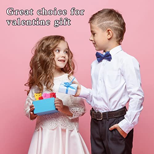 56 Pcs Kawaii Valentines Day Mochi Squishy Toys for Girls Boys Kids, Valentine's Stress Relief Toys, Valentines Classroom Exchange Party Favors, Valentine Gift Exchange by Shengyun