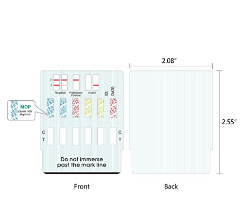 200 Pack Easy@Home 6 Panel Instant Urine Drug Test with Most Sensitive and Comprehensive OPI Test, Testing MOP (OPI 300), BUP,BZO,COC,MTD,OXY #EDOAP-865 by easy@home