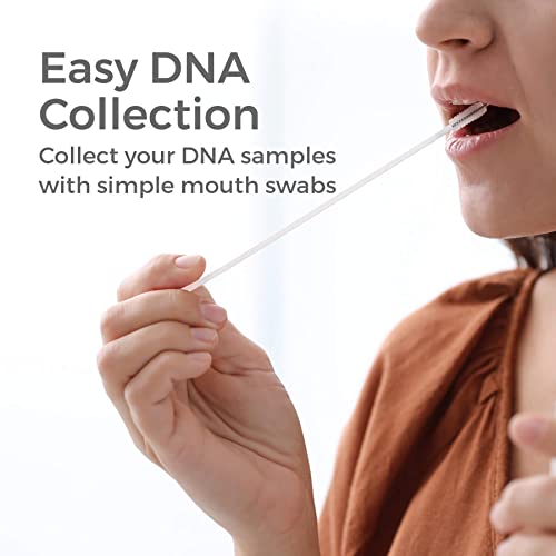 Genetrace DNA Aunt/Uncle Test - at-Home Collection Kit for Avuncular Testing - Lab Fees & Shipping Included - Results in 1-2 Days by Genetrace