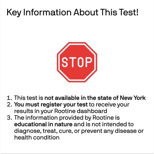 Rootine at-Home Vitamin Test, Understand Your Vitamin D, B12, B9 (Folate), hsCRP, and Homocysteine Levels, Inform Your Diet & Nutrition, Fast Results from CLIA-Certified Labs, Easy at-Home Collection by Rootine