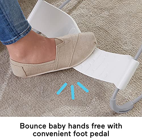 Fisher-Price See & Soothe Deluxe Bouncer - Hearthstone, soothing baby seat for infants and newborns [Amazon Exclusive] from Fisher-Price