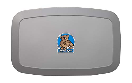 Koala Kare KB200-01 Horizontal Wall Mounted Baby Changing Station, Grey by Koala Kare