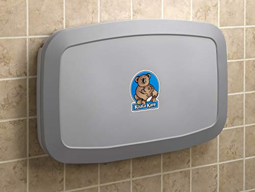 Koala Kare KB200-01 Horizontal Wall Mounted Baby Changing Station, Grey by Koala Kare