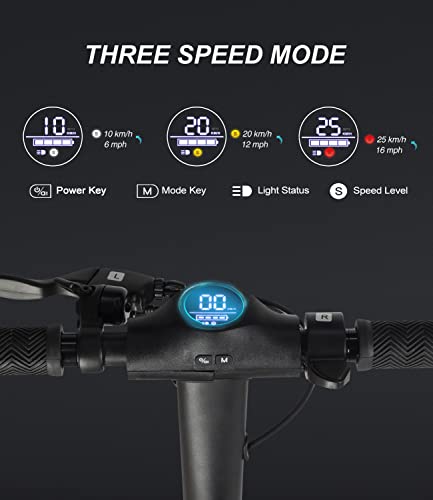 LEQISMART Electric Scooter Adults, 350W Motor & 15.5MPH, 8.5" Pneumatic Tires, 12-17 Miles Range E Scooter with 270Wh Battery, Foldable Commuting Electric Scooter for Adults by ShenZhen LEQI Intelligent Technology Co., Ltd