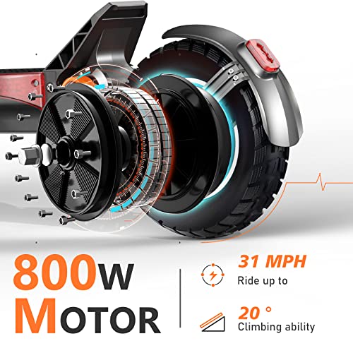 JOYOR S5 Electric Scooter, 800W Motor 10" Off-Road Tires Up to 31 Mph & 34 Miles, Disk Brake Scooter from JINHUA JOYOR VEHICLE CO.,LTD