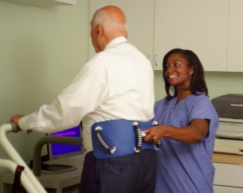 Gladbelt Grip-N-Assist Transfer Gait Belt with Handles - Physical Therapy & Medical Nursing - Assist Safety Belt for Elderly, Patient Transfer, Walking, Fall Prevention - Made in USA - 30 to 44 Inches by Grip-n-Assist