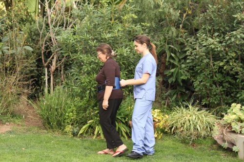 Gladbelt Grip-N-Assist Transfer Gait Belt with Handles - Physical Therapy & Medical Nursing - Assist Safety Belt for Elderly, Patient Transfer, Walking, Fall Prevention - Made in USA - 30 to 44 Inches by Grip-n-Assist