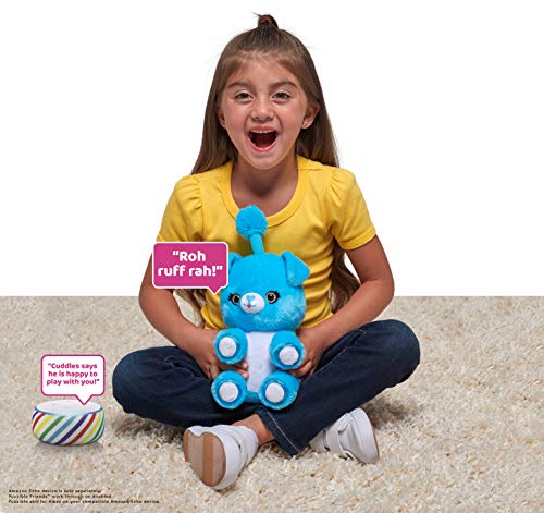 Fuzzible Friends Cuddles The Puppy Plush Light Up Toy â Works with Compatible Amazon Echo Devices for Interactive Activities and Sounds â Amazon Exclusive from Jazwares, LLC