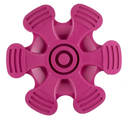 Essential Medical Supply Super Big Foot Cane Tip, Pink (T20010P) by Essential Medical Supply