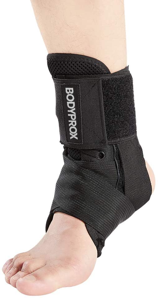 Ankle Brace for Women and Men (Small), Lace Up Ankle Support Brace Stabilizer For Sprained Ankle from Bodyprox